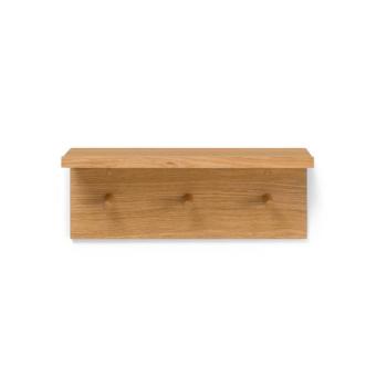 ferm LIVING tároló állvány Place Rack, 45 cm hosszú, kampó, fa kép