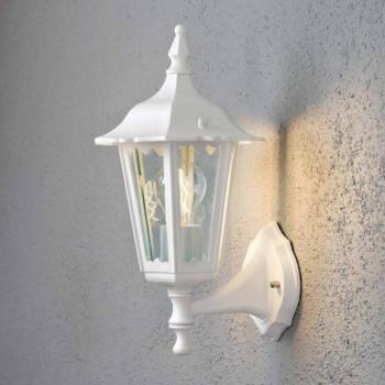 Firenze kültéri fali lámpa, fehér, felső foglalat, 36 cm kép