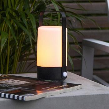 Flame Lantern LED asztali lámpa, hordozható, akkus kép