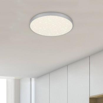 Flame Star LED mennyezeti lámpa, Ø 28,7 cm, ezüst színű kép