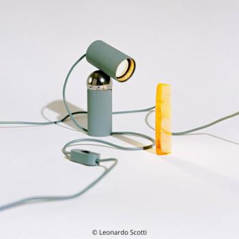 FLOS Bilboquet asztali lámpa, zöld, forgatható, GU10-LED kép