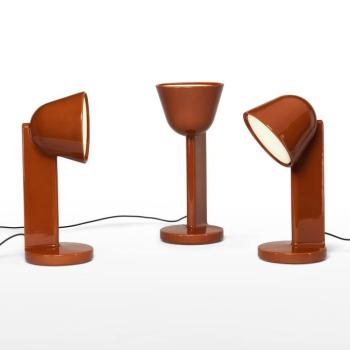 FLOS Céramique Up asztali lámpa, piros kép