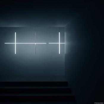 FLOS Coordinates Wall 2 LED fali lámpa argent moon kép