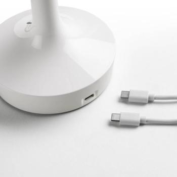 FLOS LED asztali világítás Bon jour unplugged, fehér kép