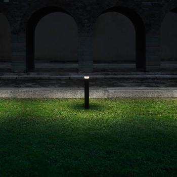 FLOS Pointbreak Bollard 2, 2 700K antracit 90cm kép