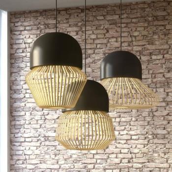 Forestier Anemos L függő lámpa, 55 cm, sötétszürke kép