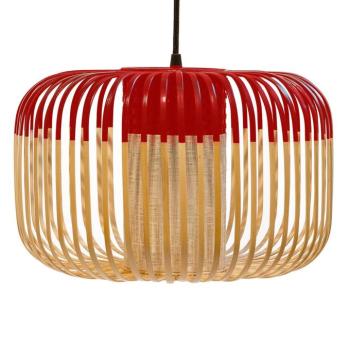 Forestier Bamboo Light S függő lámpa 35 cm piros kép