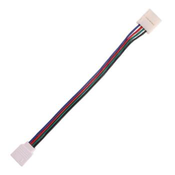 Forrasztásmentes sarokelem 10 mm-es RGB LED szalaghoz kép