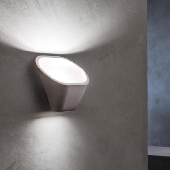 Foscarini Aplomb R7s fali lámpa betonból, szürke kép
