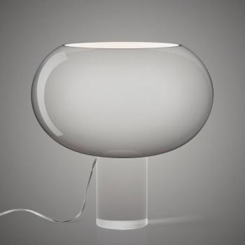 Foscarini asztali lámpa Buds 2, szürke, üveg, műanyag, E27 kép
