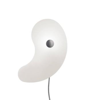 Foscarini Bit 1 falilámpa üveg diffúzorral fehér kép