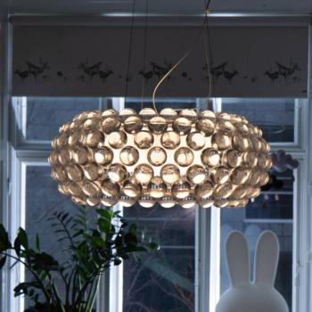 Foscarini Caboche Plus media függő lámpa R7s, szürke kép