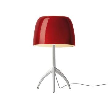 Foscarini Lumiere grande alu/piros szabályozható kép