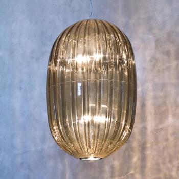 Foscarini műanyag függő lámpa E27+GU10, szürke kép