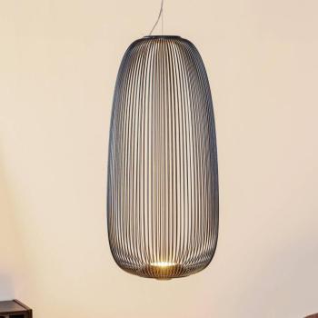 Foscarini Spokes 1 LED függő lámpa szab. grafit kép