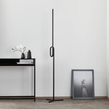 Foscarini Tobia terra LED állólámpa, fekete kép