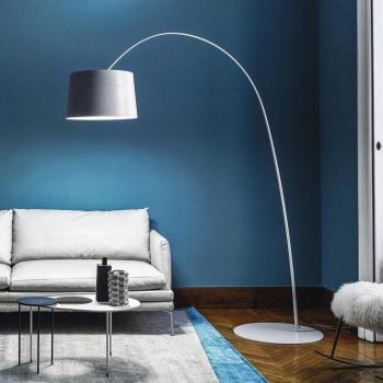 Foscarini Twiggy ívlámpa halványabb, fehér kép