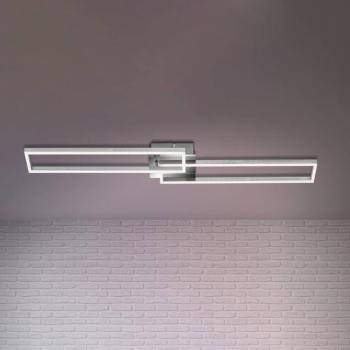 Frame LED mennyezeti lámpa, távirányítóval, krómozott kép