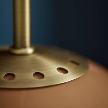 FRANDSEN Ball függőlámpa, cappuccino, Ø 18 cm, üveg kép