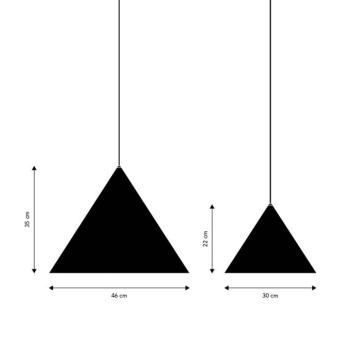 FRANDSEN Benjamin lógó világítás, Ø 46 cm, alumínium csiszolt, E27 kép
