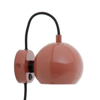 FRANDSEN fali lámpa Ball Magnet, piros kép