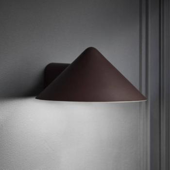 FRANDSEN LED fali lámpa Grasp, sötétvörös, szélesség 15 cm kép