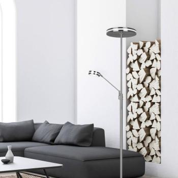 Franklin LED mennyezeti reflektor, olvasólámpa, matt nikkel kép