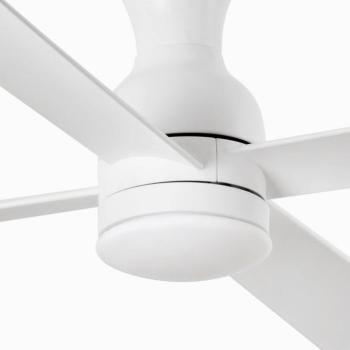 Fraser M mennyezeti ventilátor LED izzóval, DC, fehér kép