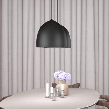 FRITZ HANSEN Suspence P2 függő Ø 38,5 cm, fekete kép