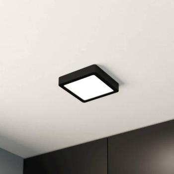 Fueva 5 IP20 830 fekete 16x16 cm-es LED felszíni panel 16x16 cm fekete kép