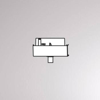 Függő fény adapter Volare sínhez, fekete kép