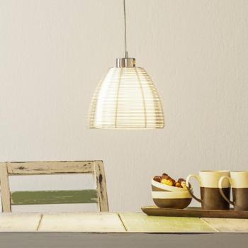 Függő fény Relax, 1-izzós 19 cm króm kép
