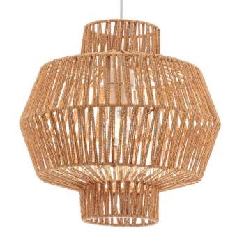 Függő lámpa Felis természetes kötéllel Ø 30 cm kép