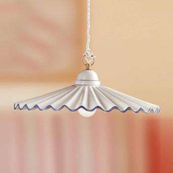 Függő lámpa PIEGHE vidéki ház megjelenés 43 cm kép