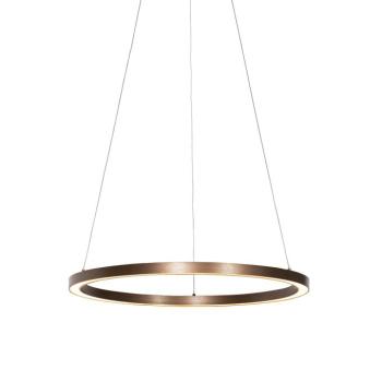 Függőlámpa bronz 60 cm LED-del, 3 fokozatban dimmelhető - Girello kép