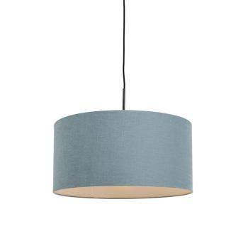 Függőlámpa fekete kék árnyékolóval 50 cm - Combi 1 kép