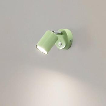 Fun fali spotlámpa, világos zöld, 14 cm magas, állítható, GU10 kép