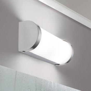 Fürdőszoba fali lámpa Veti 25,5 cm, nikkel kép