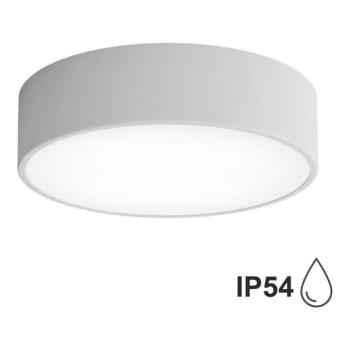  Fürdőszobai mennyezeti lámpa CLEO 2xE27/24W/230V á. 30 cm szürke IP54  kép