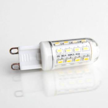 G9 3W 830 LED lámpa cső alakú, átlátszó G9 3W 830 LED-es lámpa kép