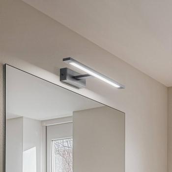 Galéria LED fali lámpa, fekete, fém, szélesség 41,5 cm IP44 kép