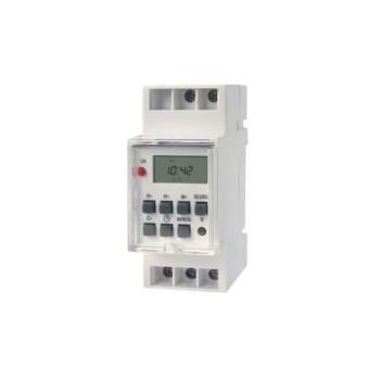 Geti Digitális kapcsolóóra DIN sínhez 3680W/230V  kép