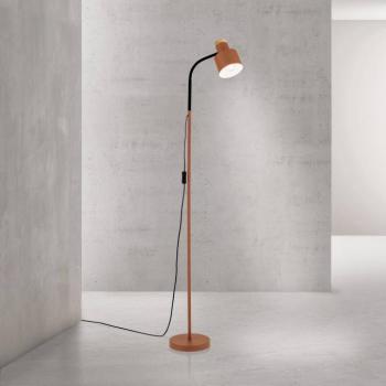 Gili álló világítás, acél, korallvörös, magasság 150 cm, E27 kép