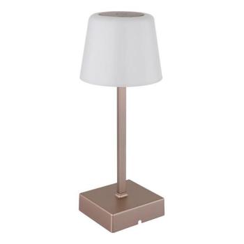 Globo Globo 28061CH XAYDEN LED asztali lámpa, érintős, 2W, 5V, 800 mAh, bézs  kép