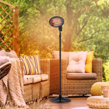 Glow álló hősugárzó, IP34, 650W/1350W/1500W kép