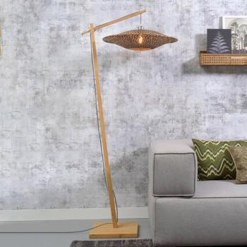GOOD & MOJO Bali állólámpa keret természetes Ø60cm kép