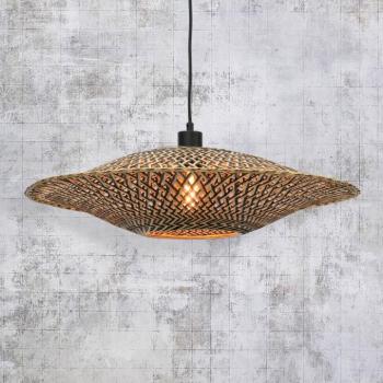 GOOD & MOJO Bali függőlámpa bambuszból, Ø 60 cm kép
