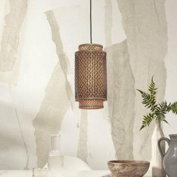 GOOD & MOJO Bhutan függőlámpa bambusz, 18 x 35 cm, 18 x 35 cm kép