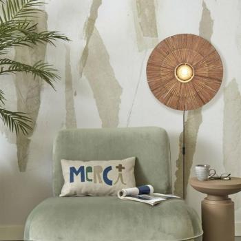 GOOD & MOJO Iguazu fali lámpa Ø55cm természetes kép