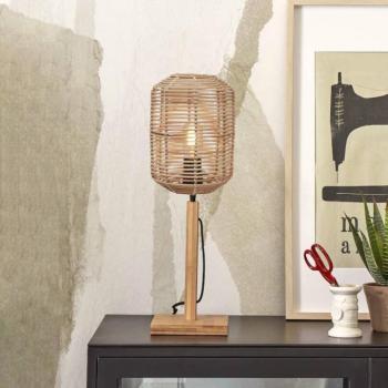 GOOD & MOJO Tanami asztali világítás, 45 cm, natúr kép